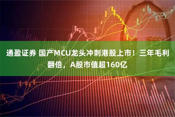 通盈证券 国产MCU龙头冲刺港股上市！三年毛利翻倍，A股市值超160亿